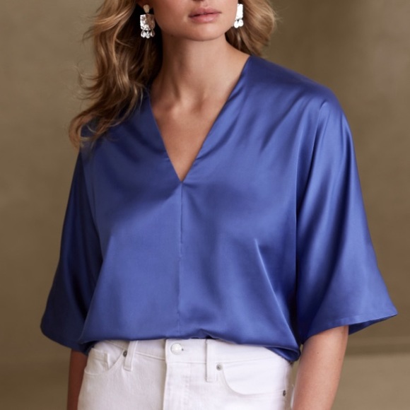 Banana Republic V-neck Dolman Top - Picture 1 of 7